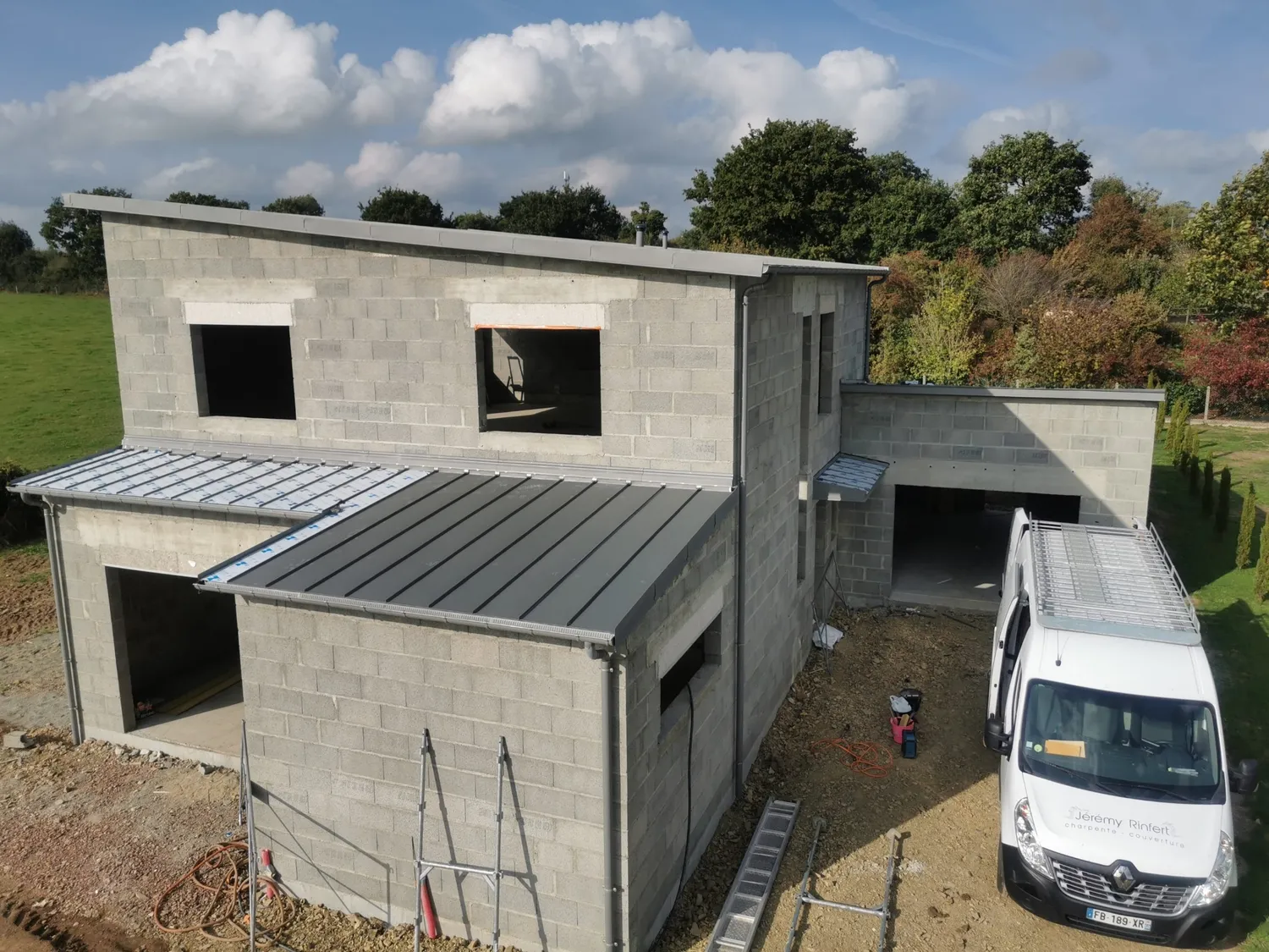 charpente agricole fougeres