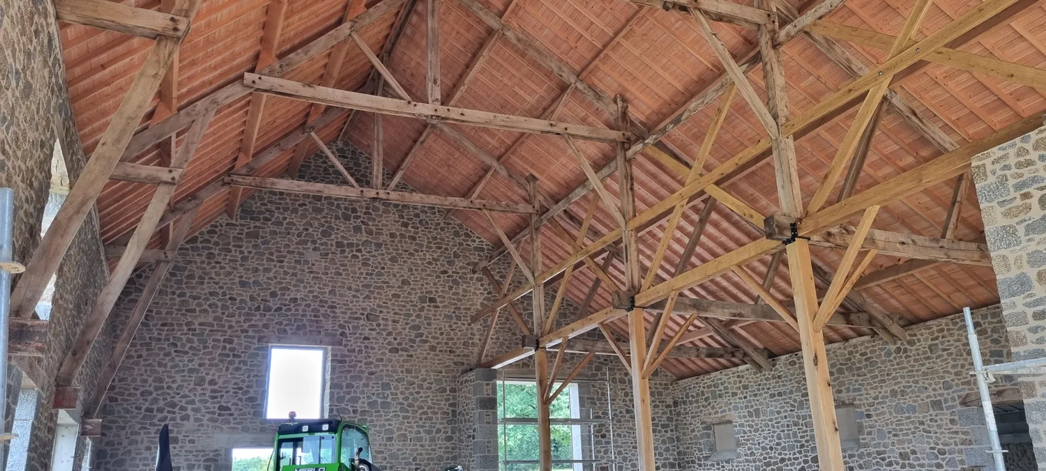 charpente agricole vire normandie