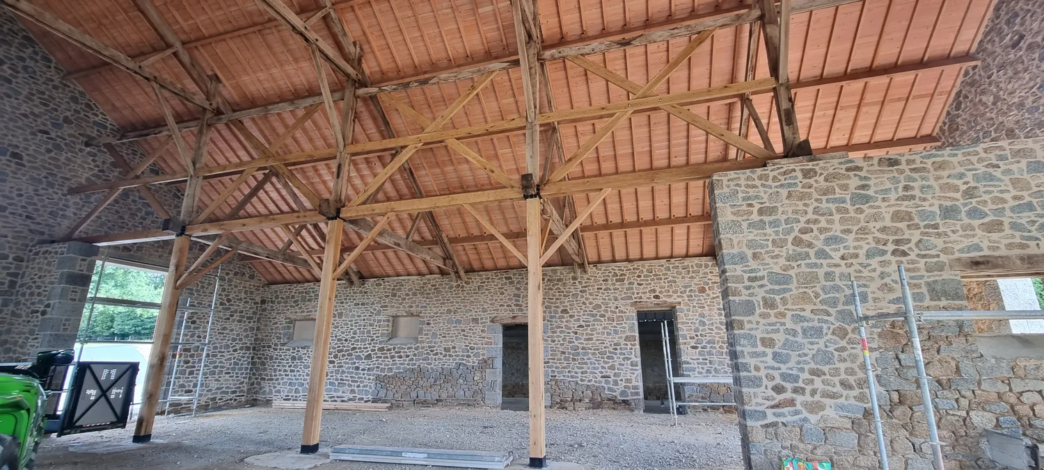 charpente agricole vire normandie