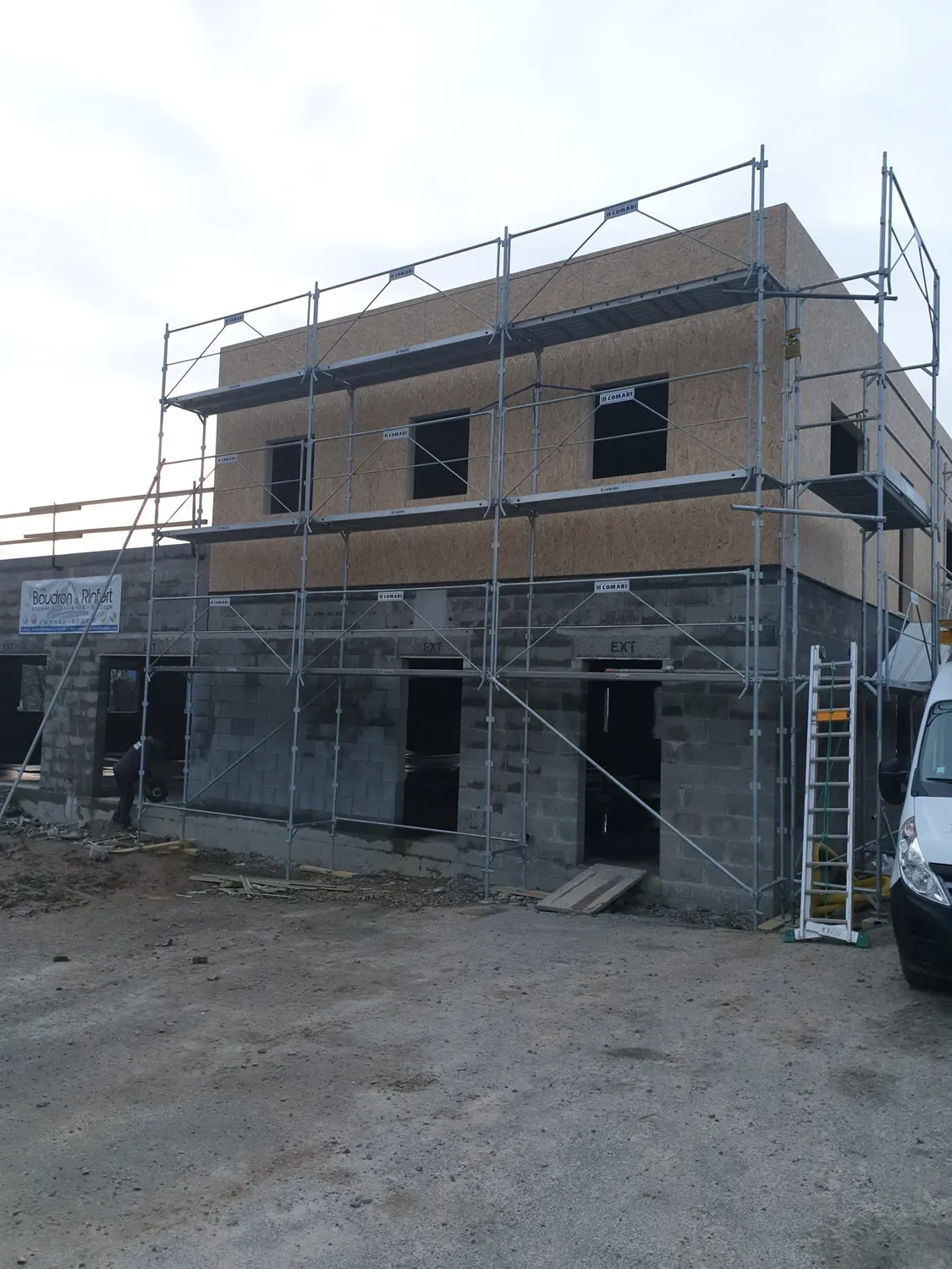 pose de bardage brecey